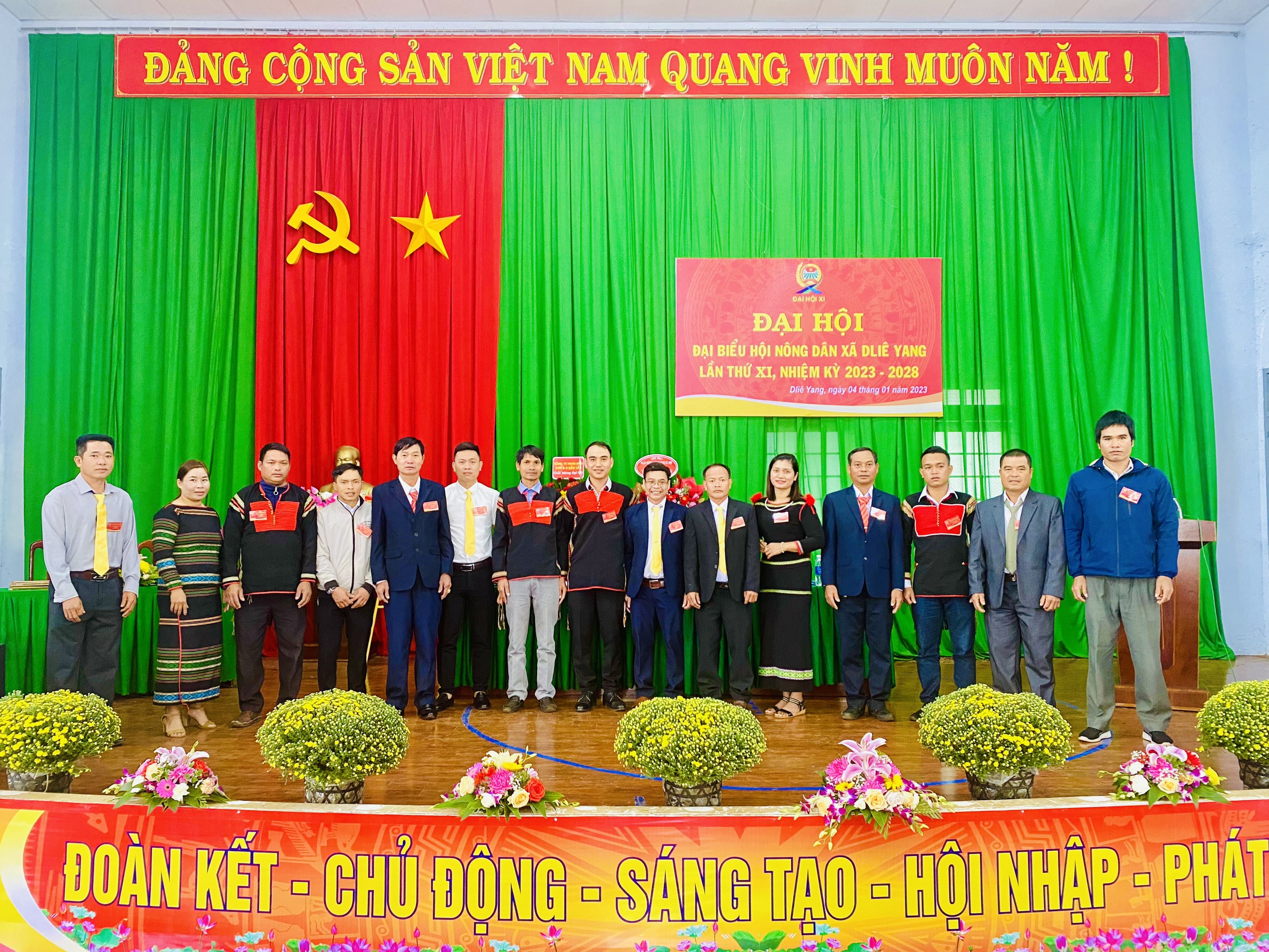 Đại hội đại biểu Hội Nông dân xã Dliê Yang lần thứ XI, nhiệm kỳ 2023 – 2028